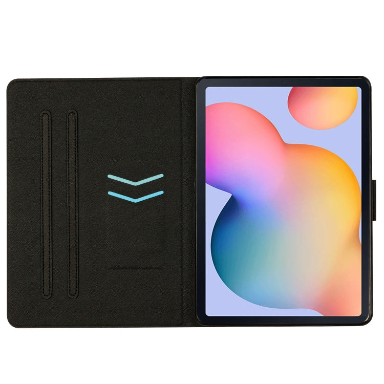 For Samsung Galaxy Tab S6 Lite P610 Stitching Solid Color Leather Tablet Case(Green) - Tab S6 Lite P610 / P615 by PMC TechLife | Online Shopping South Africa | PMC TechLife | Buy Now Pay Later Mobicred