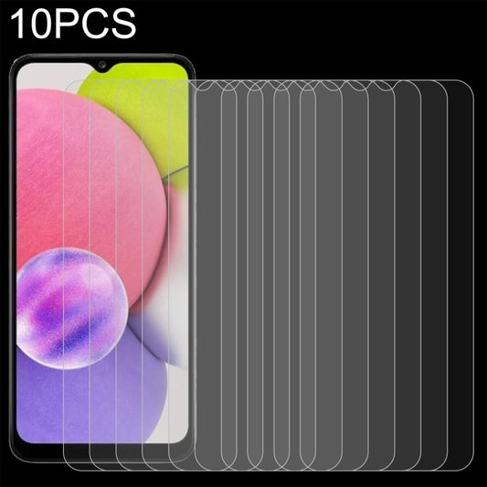 10 PCS 0.26mm 9H 2.5D Tempered Glass Film For Samsung Galaxy A04s / A04 / A04e / M04 / F04 - Galaxy Tempered Glass by PMC Jewellery | Online Shopping South Africa | PMC Jewellery