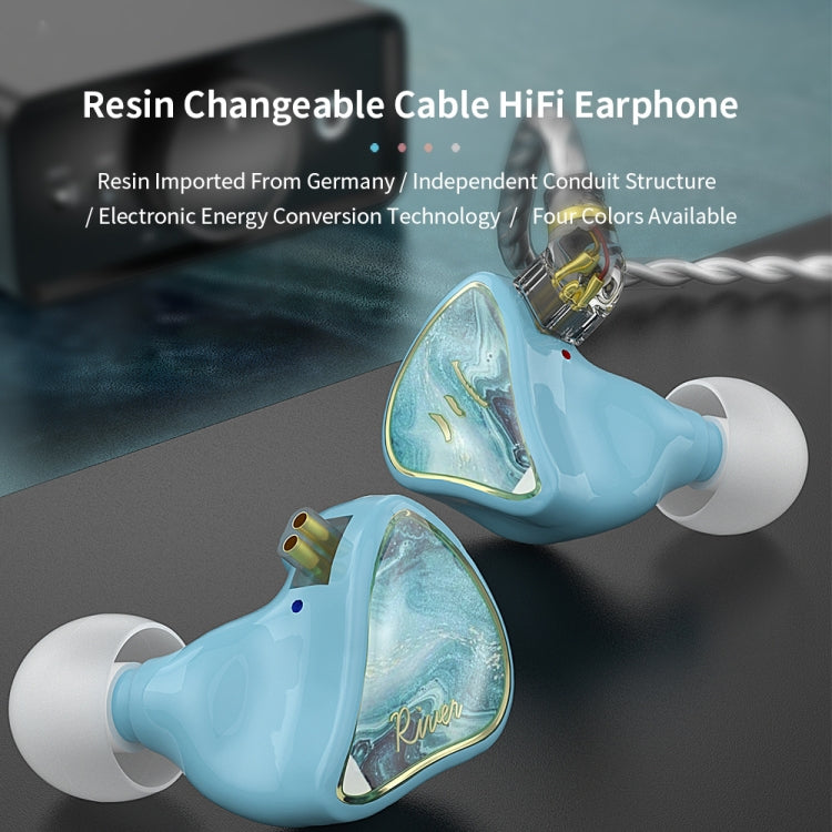 CVJ Hybrid Technology HiFi Music Wired Earphone No Mic(Autumn) - In Ear Wired Earphone by CVJ | Online Shopping South Africa | PMC Jewellery