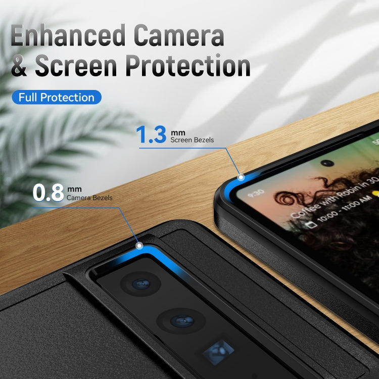 For Google Pixel 7 Pro Pioneer Armor Heavy Duty PC + TPU Phone Case(Black) - free shipping - PMC TechLife - Order now!