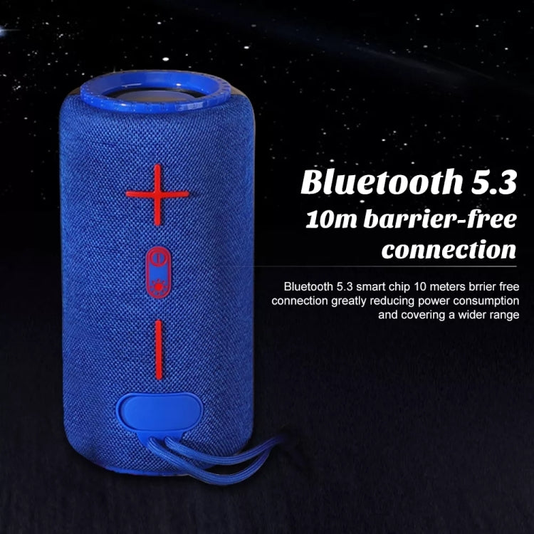 T&G TG639 10W Portable LED Light TWS Wireless Bluetooth Speaker(Grey) - Mini Speaker by T&G | Online Shopping South Africa | PMC Jewellery