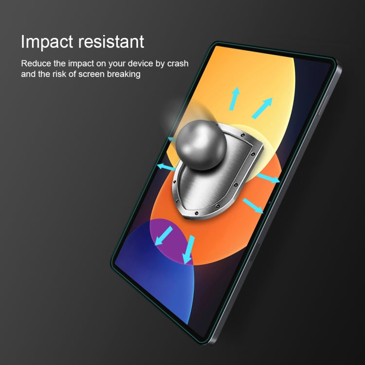 For Xiaomi Pad 5 Pro 12.4 NILLKIN H+ Explosion-proof Tempered Glass Protective Film - Mi Pad 5 Pro 12.4 Tempered Glass by NILLKIN | Online Shopping South Africa | PMC Jewellery