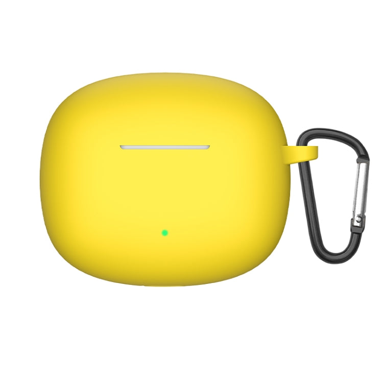 For Honor WINGcloud Earbuds X3i Silicone Protective Case with Hook(Yellow) - Huawei Earphone Case by PMC TechLife | Online Shopping South Africa | PMC TechLife
