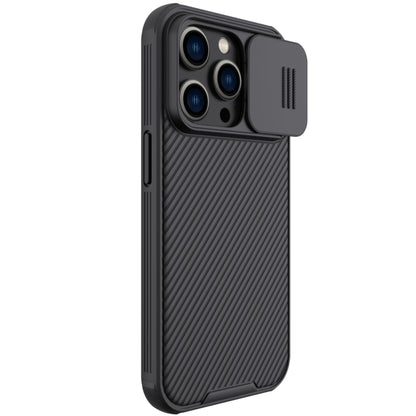 For iPhone 14 Pro NILLKIN CamShield Pro Protective Phone Case(Black) - iPhone 14 Pro Cases by NILLKIN | Online Shopping South Africa | PMC Jewellery