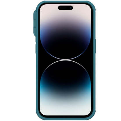 For iPhone 14 Pro NILLKIN CamShield Pro Protective Phone Case(Blue) - iPhone 14 Pro Cases by NILLKIN | Online Shopping South Africa | PMC Jewellery