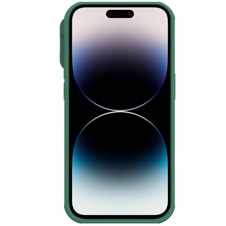 For iPhone 14 Pro NILLKIN CamShield Pro Protective Phone Case(Green) - free shipping - PMC TechLife - Order now!