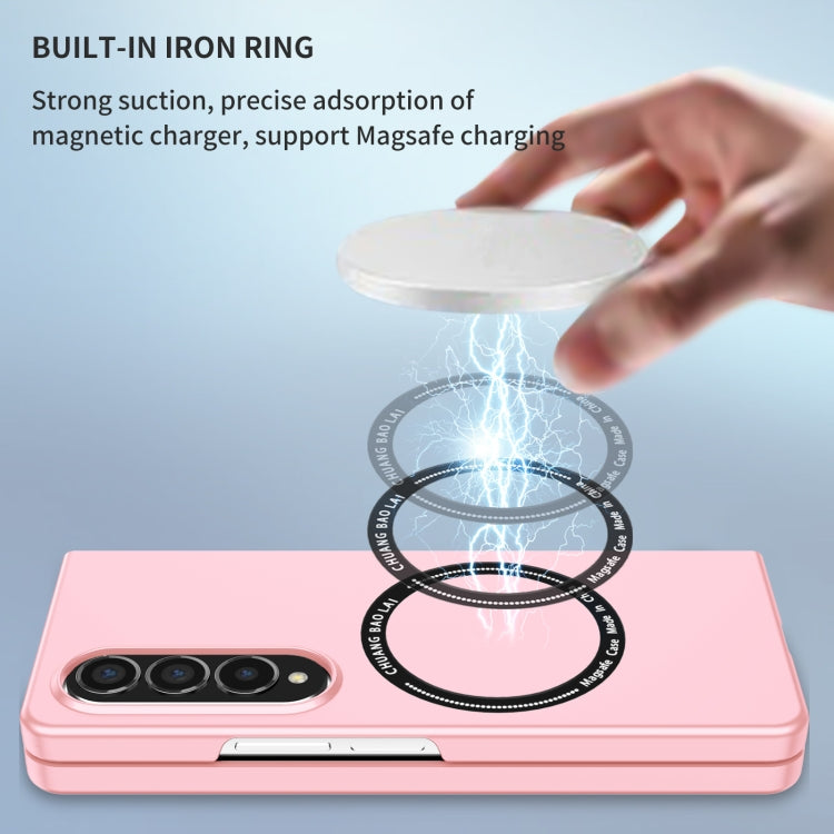For Samsung Galaxy Z Fold4 Magsafe Magnetic Folding PC Phone Case(Pink) - Galaxy Z Fold4 5G Cases by PMC TechLife | Online Shopping South Africa | PMC TechLife