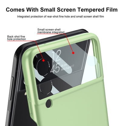 For Samsung Galaxy Z Flip4 GKK Integrated Ultra-thin Full Coverage Phone Case(Matcha Green) - Galaxy Z Flip4 5G Cases by GKK | Online Shopping South Africa | PMC Jewellery