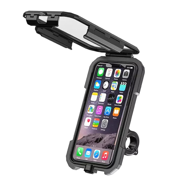 Kewig M18L-A1 Motorcycle / Bicycle Handlebar Wireless Charging Waterproof Box Mobile Phone Holder - Holder by Kewig | Online Shopping South Africa | PMC Jewellery | Buy Now Pay Later Mobicred