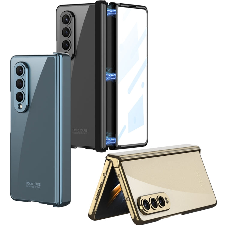 For Samsung Galaxy Z Fold4 GKK Integrated Magnetic Hinged Phantom Phone Case(Black) - Galaxy Z Fold4 5G Cases by GKK | Online Shopping South Africa | PMC Jewellery