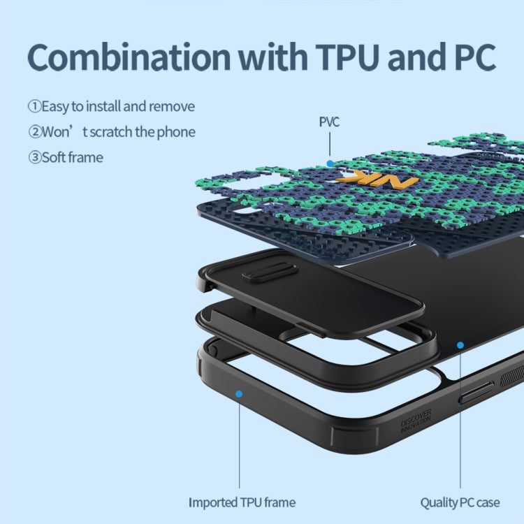 For iPhone 14 Plus NILLKIN 3D Lens Sliding Camera Phone Case - free shipping - PMC TechLife - Order now!