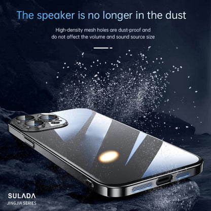 For iPhone 14 SULADA Hard PC Shockproof Phone Case(Silver) - iPhone 14 Cases by SULADA | Online Shopping South Africa | PMC Jewellery