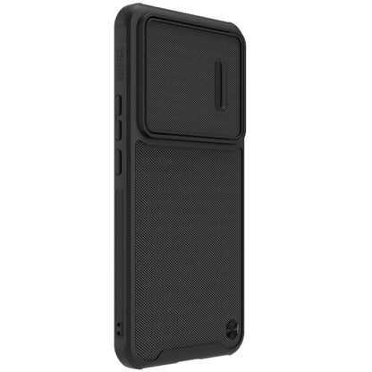 For Xiaomi 12T/Redmi K50 Ultra NILLKIN 3D Textured Camshield PC + TPU Phone Case(Black) - Xiaomi Cases by NILLKIN | Online Shopping South Africa | PMC Jewellery