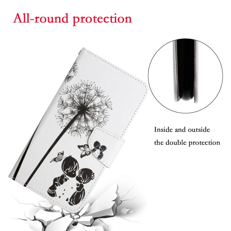 For Xiaomi Redmi A1 Colored Drawing Pattern Leather Phone Case(Dandelion) - free shipping - PMC TechLife - Order now!