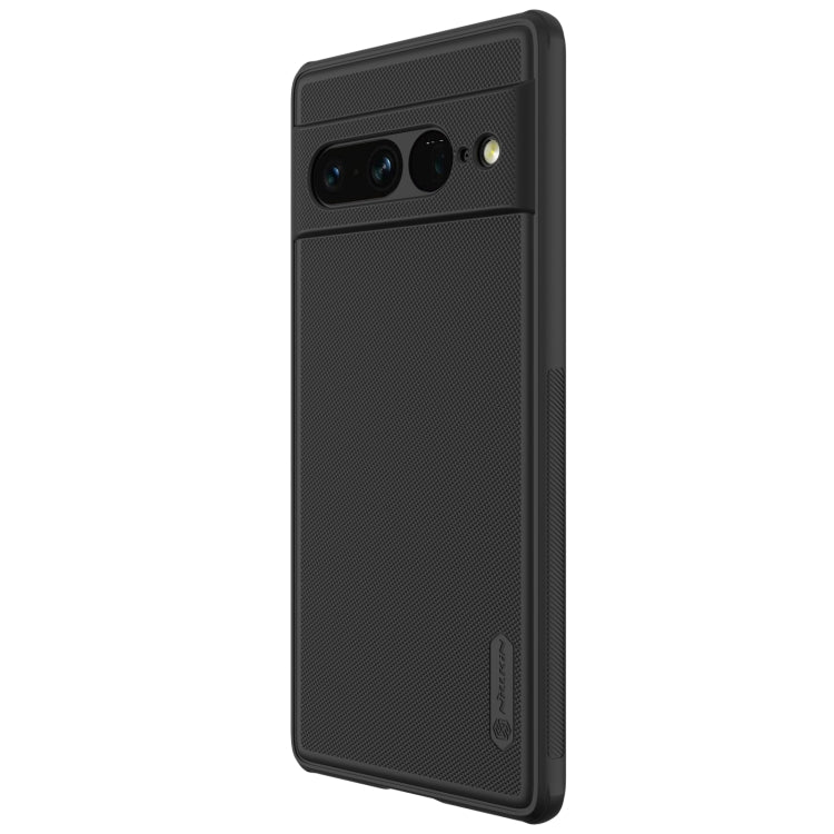 For Google Pixel 7 Pro 5G NILLKIN Super Frosted Shield Pro PC + TPU Phone Case(Black) - Google Cases by NILLKIN | Online Shopping South Africa | PMC Jewellery