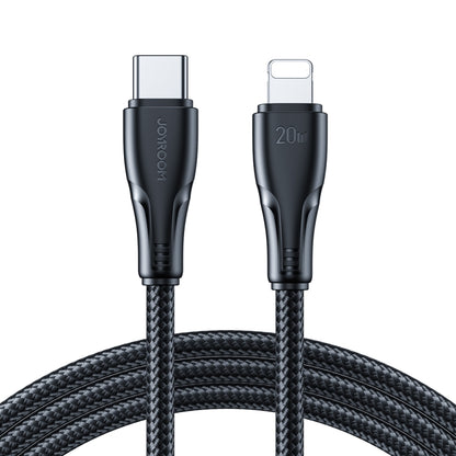 JOYROOM 20W Type-C to 8 Pin Surpass Series Fast Charging Data Cable, Length:1.2m(Black) - 2 in 1 Cable by JOYROOM | Online Shopping South Africa | PMC Jewellery