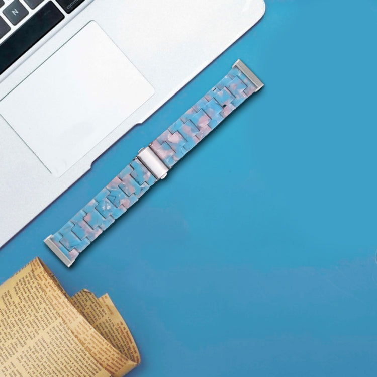 For Fitbit Versa 4 / Sense 2 Universal Resin Watch Band(Sky Blue) - free shipping - PMC TechLife - Order now!