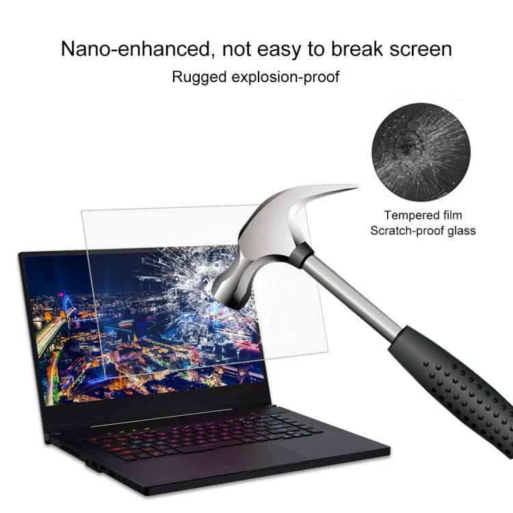 For ASUS S5AM Traditional 15.6 inch Laptop Screen HD Tempered Glass Protective Film - Screen Protection Film by PMC Jewellery | Online Shopping South Africa | PMC Jewellery