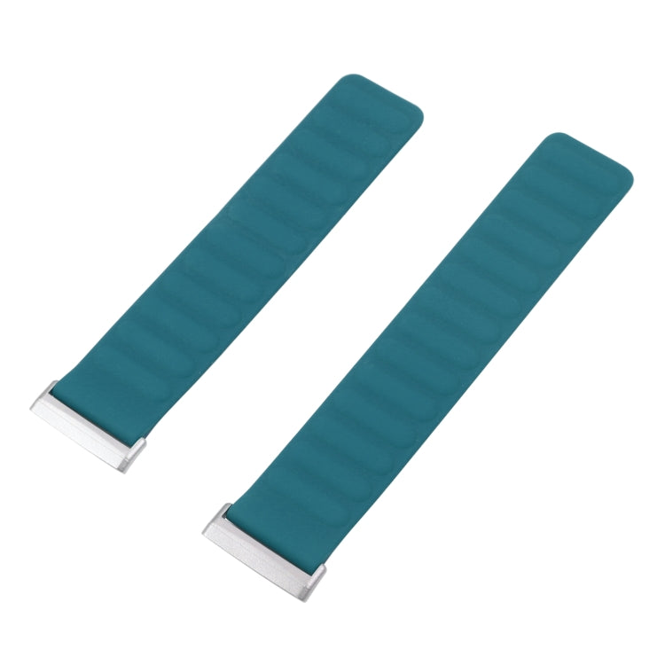 For Fitbit Versa 4 / 3 / Sense 2 20mm Silicone Magnetic Watch Band(Indigo) - free shipping - PMC TechLife - Order now!