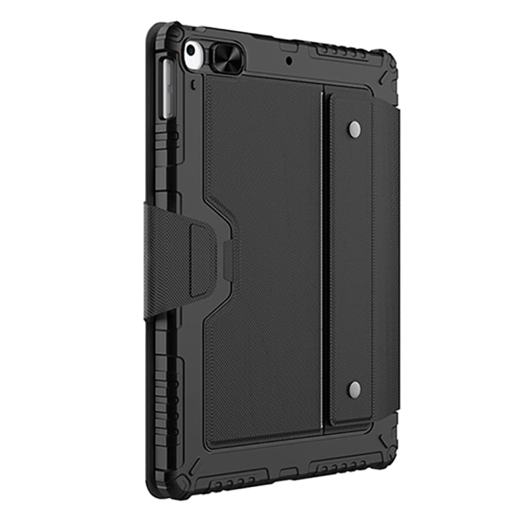 For iPad 10.2 2019/2020/2021 Nillkin Bumper Combo 6 Row Keys Keyboard Case - Universal by NILLKIN | Online Shopping South Africa | PMC TechLife