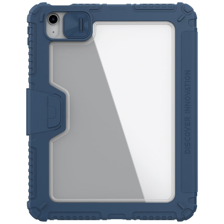 For iPad 2025 / 2022 NILLKIN Bumper Pro Leather Tablet Case(Blue) - iPad 2025 / 2022 Cases by NILLKIN | Online Shopping South Africa | PMC TechLife | Buy Now Pay Later Mobicred