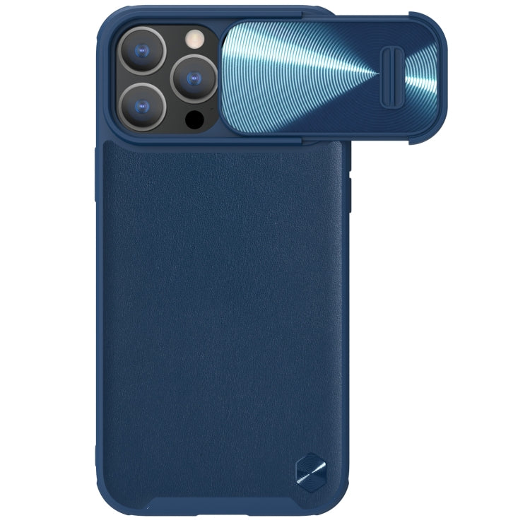 For iPhone 14 Pro Max NILLKIN PC + TPU Magnetic Phone Case(Blue) - iPhone 14 Pro Max Cases by NILLKIN | Online Shopping South Africa | PMC Jewellery