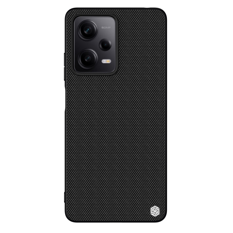 For Xiaomi Redmi Note 12 Pro 5G China NILLKIN Shockproof TPU + PC Textured Phone Case(Black) - Note 12 Pro Cases by NILLKIN | Online Shopping South Africa | PMC Jewellery