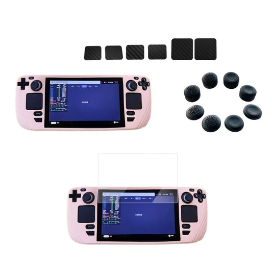 For Steam Deck Shockproof Silicone Game Console Protective Case(Pink) - Accessories by PMC Jewellery | Online Shopping South Africa | PMC Jewellery