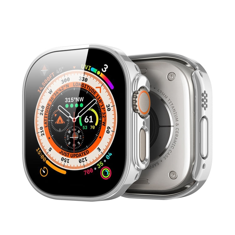 For Apple Watch Ultra 2 49mm / Ultra 49mm DUX DUCIS Electroplated PC Watch Case(Silver) - free shipping - PMC TechLife - Order now!