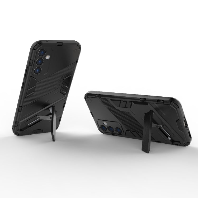 For Samsung Galaxy A34 5G Punk Armor 2 in 1 PC + TPU Phone Case(Black) - Galaxy Phone Cases by PMC TechLife | Online Shopping South Africa | PMC TechLife | Buy Now Pay Later Mobicred