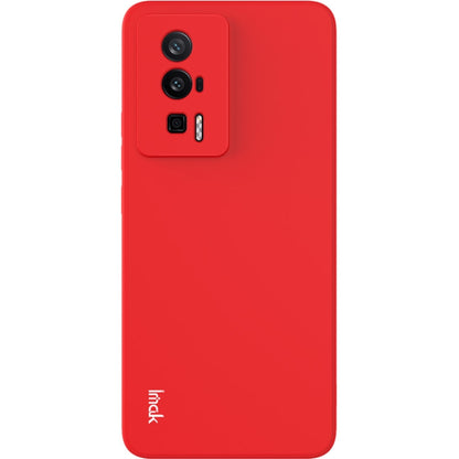 For Xiaomi Redmi K60 5G / K60 Pro 5G / Poco F5 Pro 5G IMAK UC-4 Series Straight Edge TPU Soft Phone Case(Red) - Redmi K60 Cases by imak | Online Shopping South Africa | PMC Jewellery