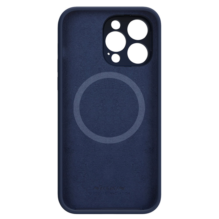 For iPhone 14 Pro Max NILLKIN Runwing Magsafe Magnetic Phone Case(Dark Blue) - iPhone 14 Pro Max Cases by NILLKIN | Online Shopping South Africa | PMC Jewellery