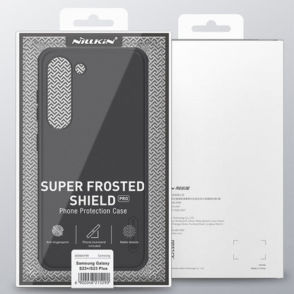 For Samsung Galaxy S23 5G NILLKIN Super Frosted Shield Pro PC + TPU Phone Case(Green) - Galaxy S23 5G Cases by NILLKIN | Online Shopping South Africa | PMC Jewellery