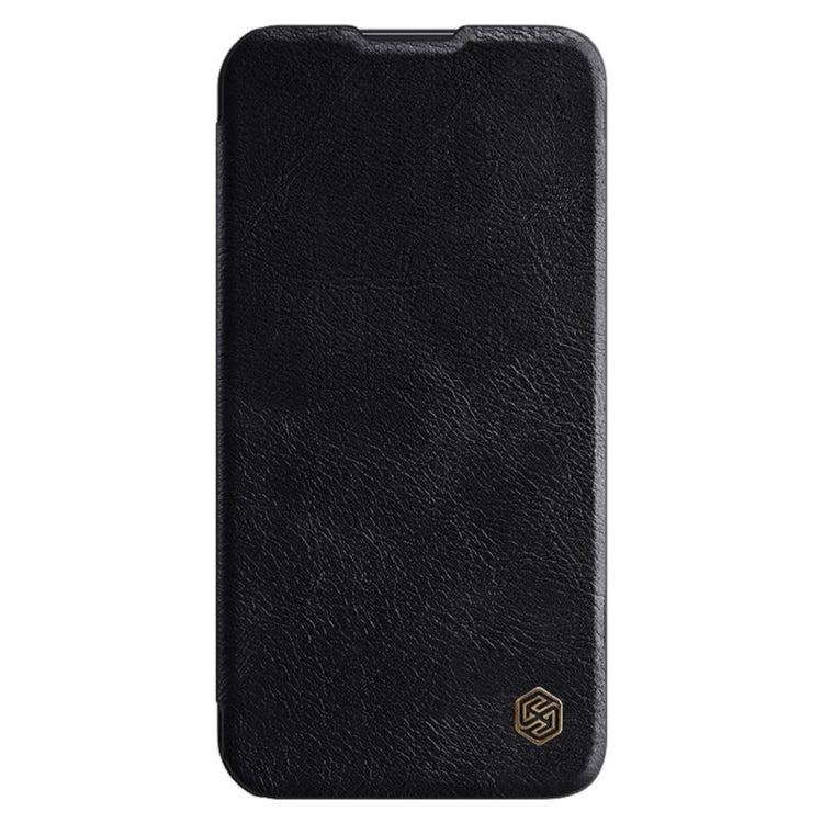 For Samsung Galaxy S23+ 5G NILLKIN QIN Series Pro Sliding Camera Cover Design Leather Phone Case(Black) - Galaxy S23+ 5G Cases by NILLKIN | Online Shopping South Africa | PMC Jewellery