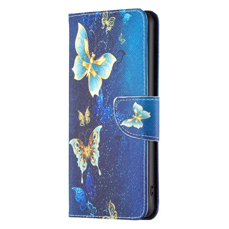 For Xiaomi Redmi 12C Colored Drawing Pattern Leather Phone Case(Gold Butterfly) - free shipping - PMC TechLife - Order now!
