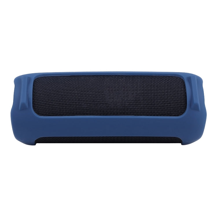 For JBL Flip 6 Bluetooth Speaker Portable Silicone Case with Shoulder Strap(Blue) - Protective Case by PMC Jewellery | Online Shopping South Africa | PMC Jewellery