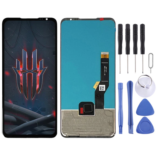 AMOLED LCD Screen For ZTE Nubia Red Magic 6s NX669J with Digitizer Full Assembly(Black) - For ZTE by PMC Jewellery | Online Shopping South Africa | PMC Jewellery