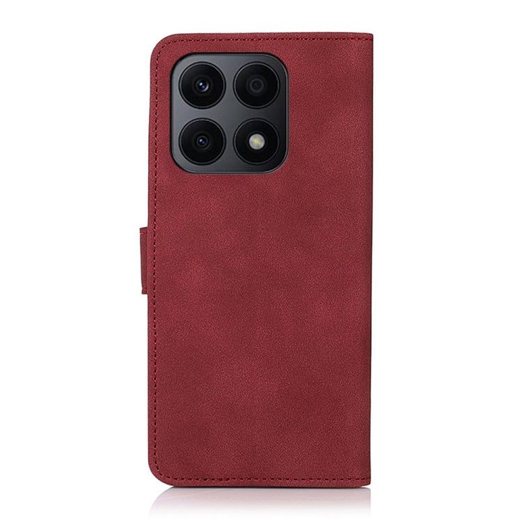 For Honor X8a 4G KHAZNEH Matte Texture Leather Phone Case(Red) - free shipping - PMC TechLife - Order now!