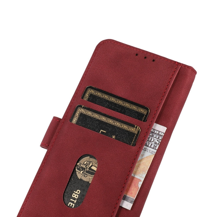 For Honor X8a 4G KHAZNEH Matte Texture Leather Phone Case(Red) - free shipping - PMC TechLife - Order now!