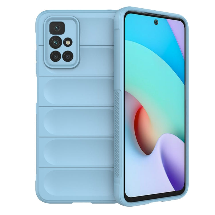 For Xiaomi Redmi 10 Magic Shield TPU + Flannel Phone Case(Light Blue) - free shipping - PMC TechLife - Order now!