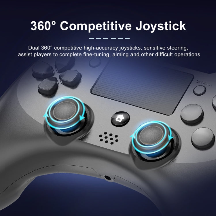 398 Bluetooth 5.0 Wireless Game Controller for PS4 / PC / Android(Black) - Gamepads by PMC Jewellery | Online Shopping South Africa | PMC Jewellery