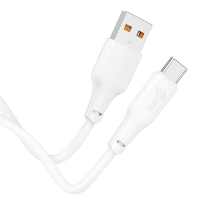 hoco X93 27W USB to USB-C/Type-C Data Cable, Length:1m(White) - USB-C & Type-C Cable by hoco | Online Shopping South Africa | PMC Jewellery