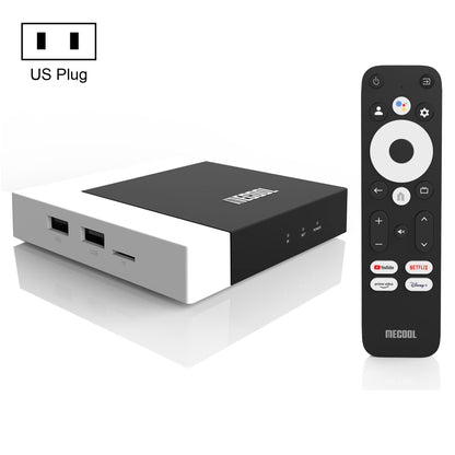 MECOOL KM7 Plus Android 10.0 Smart TV Set Top Box, Amlogic S905Y4 Quad Core, 2GB+16GB, Plug Type:US Plug - Amlogic S905 by MECOOL | Online Shopping South Africa | PMC Jewellery