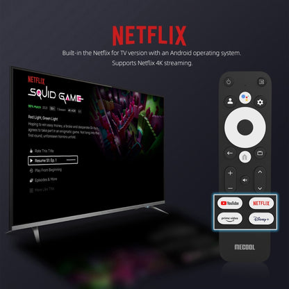 MECOOL KM7 Plus Android 10.0 Smart TV Set Top Box, Amlogic S905Y4 Quad Core, 2GB+16GB, Plug Type:EU Plug - Amlogic S905 by MECOOL | Online Shopping South Africa | PMC Jewellery