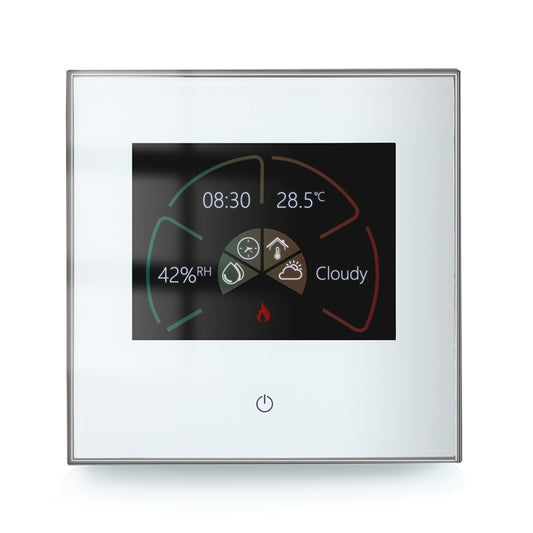 BHT-2002GALM 220V Smart Home Heating Thermostat Water Heating WiFi Thermostat(White) - Thermostat & Thermometer by PMC Jewellery | Online Shopping South Africa | PMC Jewellery