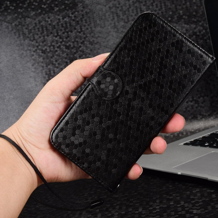 For vivo V27e / S16e Honeycomb Dot Texture Leather Phone Case(Black) - free shipping - PMC TechLife - Order now!