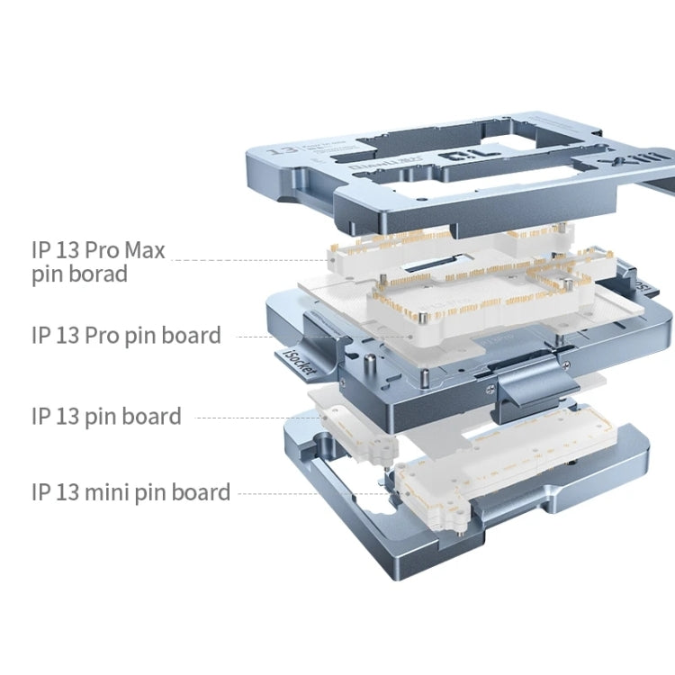 Qianli iSocket Motherboard Layered Test Fixture For iPhone 13 Series - Repair Fixture by QIANLI | Online Shopping South Africa | PMC Jewellery