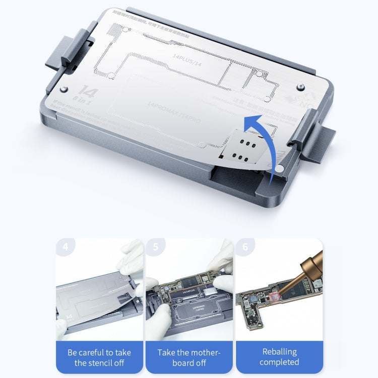 Qianli iSocket Motherboard Layered Test Fixture For iPhone 14 Series - free shipping - PMC TechLife - Order now!