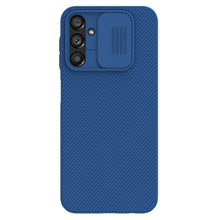 For Samsung Galaxy A14 4G NILLKIN Black Mirror Series Camshield PC Phone Case(Blue) - Galaxy Phone Cases by NILLKIN | Online Shopping South Africa | PMC Jewellery