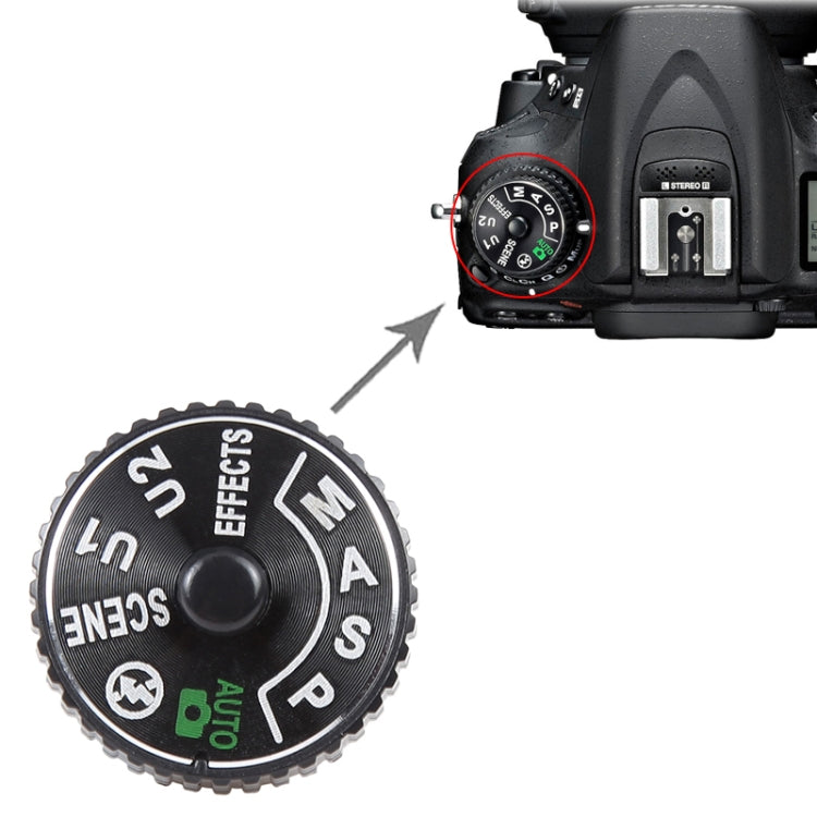 For Nikon D7100 Original Mode Dial - Mode Dial by PMC Jewellery | Online Shopping South Africa | PMC Jewellery